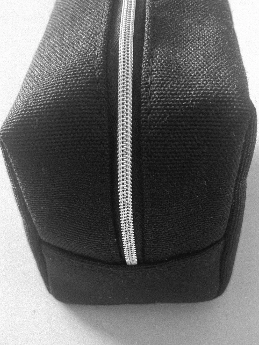 Dior Black Canvas small cosmetic/storage pouch. Canvas type material.